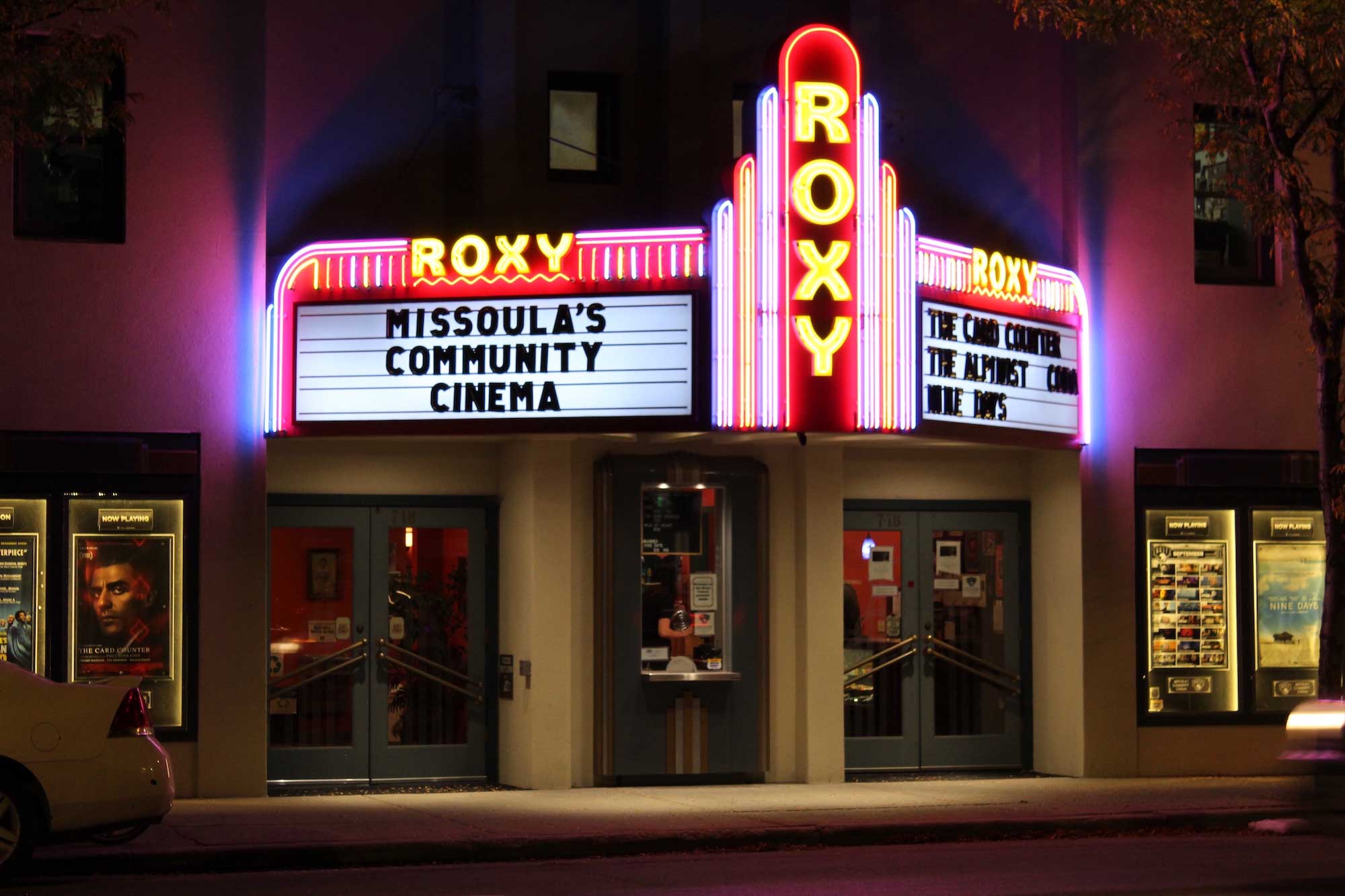 a Member of The Roxy Theater Missoula's Community Cinema